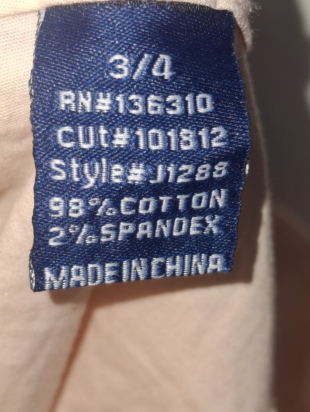Y2K Utility Cargo Pants Coral/Pink Adjustable Hem Size 3/4 - Picture 10 of 10
